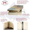 Vintage Handmade Notebook Journal - Lokta (3)